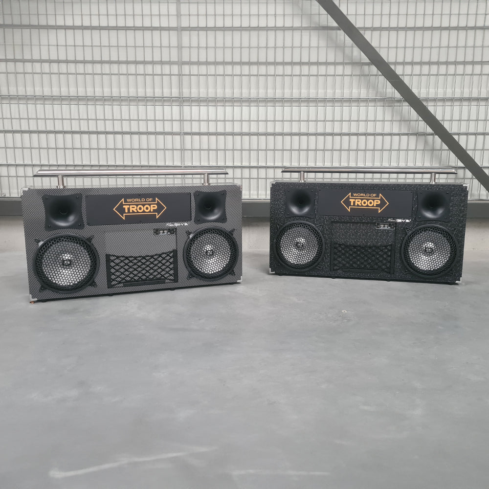 Troop Freestyle Boombox Black Graphite