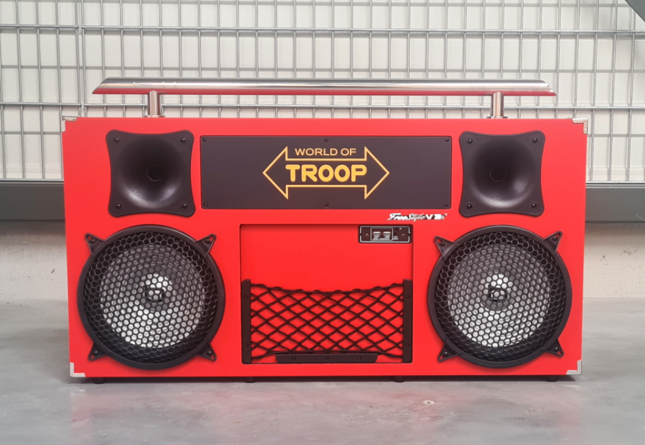 Troop Freestyle Boombox Red