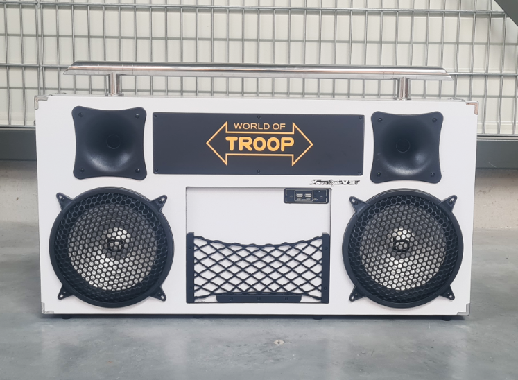 Troop Freestyle Boombox White