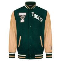 Jacket Van Nest Green/Beige - worldoftroop