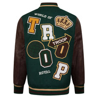 Jacket Hutchinson Green/Brown - worldoftroop