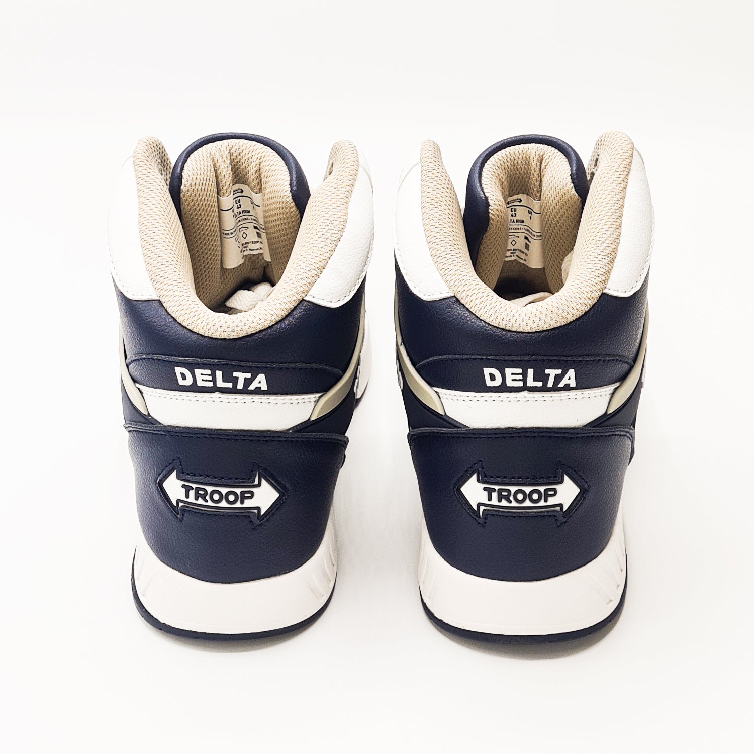 Delta High Navy/White