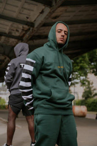 Hoodie Esplanade Dark Fir Green - worldoftroop