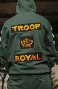 Hoodie Esplanade Dark Fir Green - worldoftroop